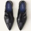 Scarpe Monk in pelle lucida Scarpe Monk in pelle lucida