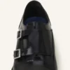 Scarpe Monk in pelle lucida Scarpe Monk in pelle lucida