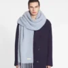 Sciarpa con frange in lana Lanvin Sciarpa con frange in lana Lanvin