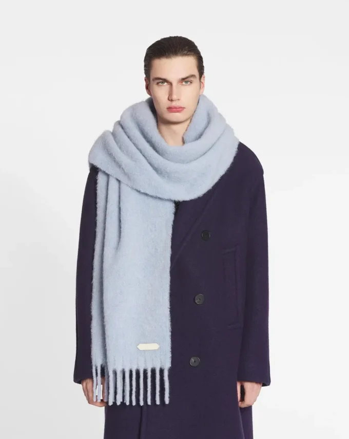 Sciarpa con frange in lana Lanvin Sciarpa con frange in lana Lanvin
