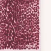Sciarpa in seta con stampa leopardata Sciarpa in seta con stampa leopardata