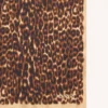 Sciarpa in seta con stampa leopardata Sciarpa in seta con stampa leopardata