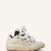 Sneakers Curb in pelle con lacci in serpente Sneakers Curb in pelle con lacci in serpente
