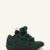 Sneakers Curb in pelle con lacci in serpente Sneakers Curb in pelle con lacci in serpente