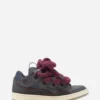 Sneakers Curb in pelle con lacci in serpente Sneakers Curb in pelle con lacci in serpente