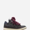 Sneakers Curb in pelle con lacci in serpente Sneakers Curb in pelle con lacci in serpente