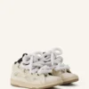 Sneakers Curb in pelle con lacci in serpente Sneakers Curb in pelle con lacci in serpente