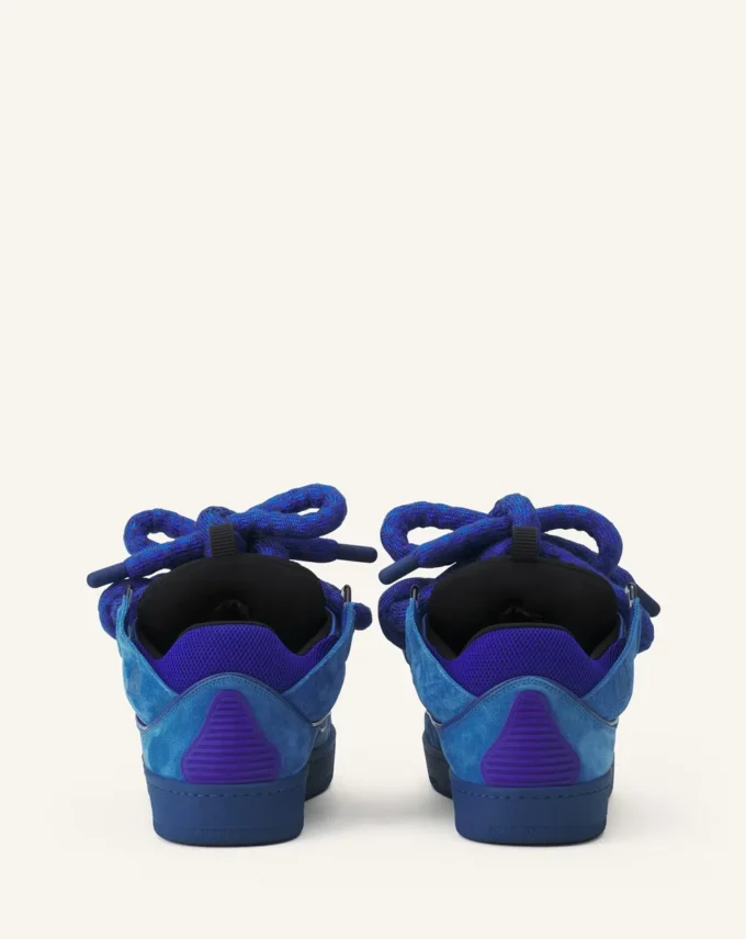 Sneakers Curb in pelle con lacci in serpente Sneakers Curb in pelle con lacci in serpente