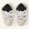 Sneakers Curb in pelle con lacci in serpente Sneakers Curb in pelle con lacci in serpente