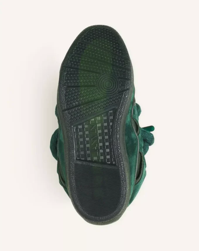 Sneakers Curb in pelle con lacci in serpente Sneakers Curb in pelle con lacci in serpente