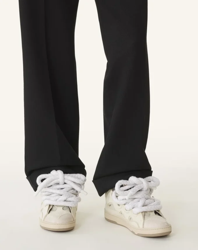 Sneakers Curb in pelle con lacci in serpente Sneakers Curb in pelle con lacci in serpente