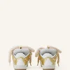 Sneakers Curb in pelle metallizzata con lacci in rete Sneakers Curb in pelle metallizzata con lacci in rete