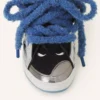 Sneakers Curb in pelle metallizzata con lacci in rete Sneakers Curb in pelle metallizzata con lacci in rete