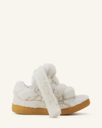 Sneakers Curb in shearling