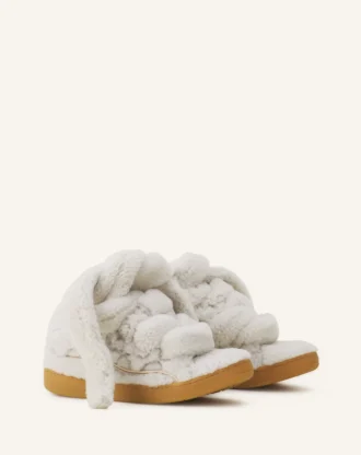 Sneakers Curb in shearling