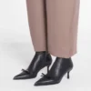 Stivaletti con fiocco Lanvin in pelle Stivaletti con fiocco Lanvin in pelle