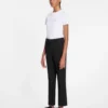 T-shirt classica con ricamo Lanvin T-shirt classica con ricamo Lanvin