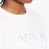 T-shirt classica con ricamo Lanvin T-shirt classica con ricamo Lanvin