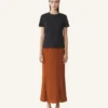 T-shirt in cotone con dettaglio a nastro T-shirt in cotone con dettaglio a nastro