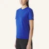 T-shirt in cotone con dettaglio a nastro T-shirt in cotone con dettaglio a nastro