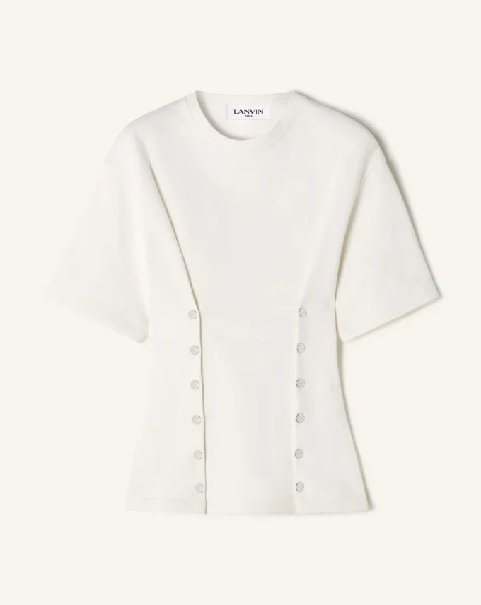 T-shirt in cotone felpato T-shirt in cotone felpato