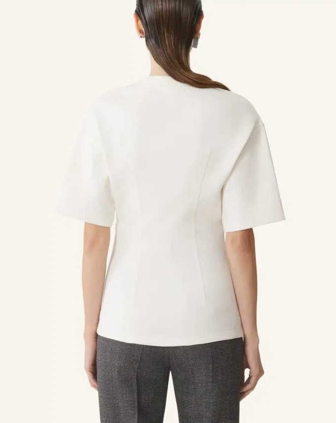 T-shirt in cotone felpato T-shirt in cotone felpato