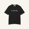 T-shirt in cotone ricamata Lanvin T-shirt in cotone ricamata Lanvin