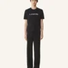 T-shirt in cotone ricamata Lanvin T-shirt in cotone ricamata Lanvin