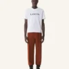 T-shirt in cotone ricamata Lanvin T-shirt in cotone ricamata Lanvin