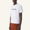 T-shirt in cotone ricamata Lanvin T-shirt in cotone ricamata Lanvin