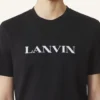 T-shirt in cotone ricamata Lanvin T-shirt in cotone ricamata Lanvin