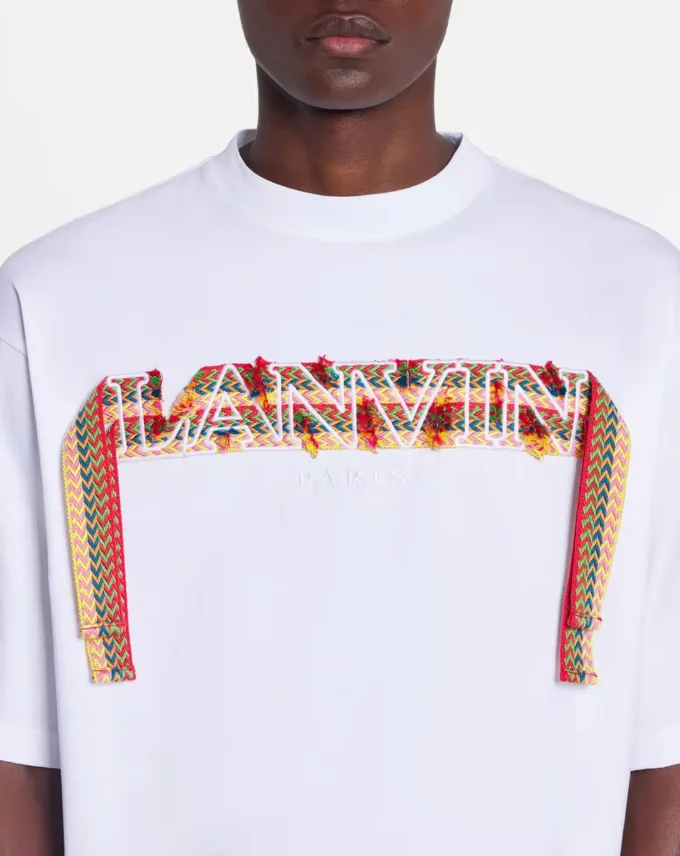 T-shirt oversize Curb Lace Lanvin T-shirt oversize Curb Lace Lanvin