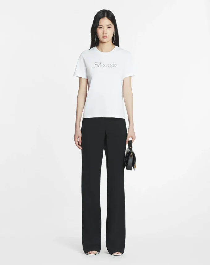 T-shirt ricamata con perline Lanvin T-shirt ricamata con perline Lanvin
