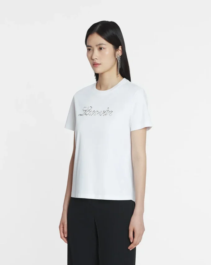 T-shirt ricamata con perline Lanvin T-shirt ricamata con perline Lanvin
