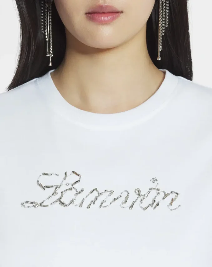 T-shirt ricamata con perline Lanvin T-shirt ricamata con perline Lanvin