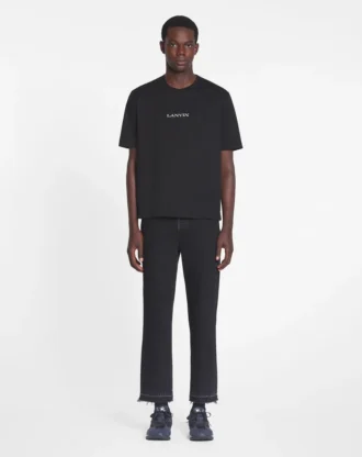 T-shirt ricamata Lanvin