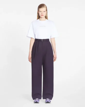 T-shirt ricamata Lanvin