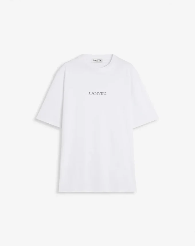 T-shirt unisex con logo Lanvin T-shirt unisex con logo Lanvin