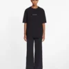 T-shirt unisex con logo Lanvin T-shirt unisex con logo Lanvin