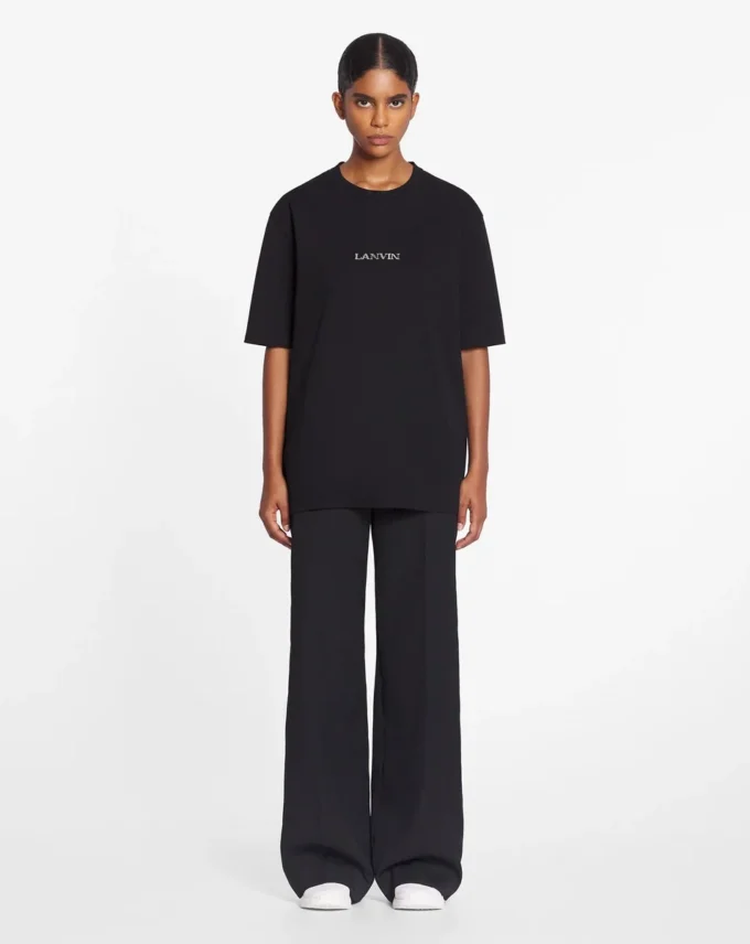 T-shirt unisex con logo Lanvin T-shirt unisex con logo Lanvin