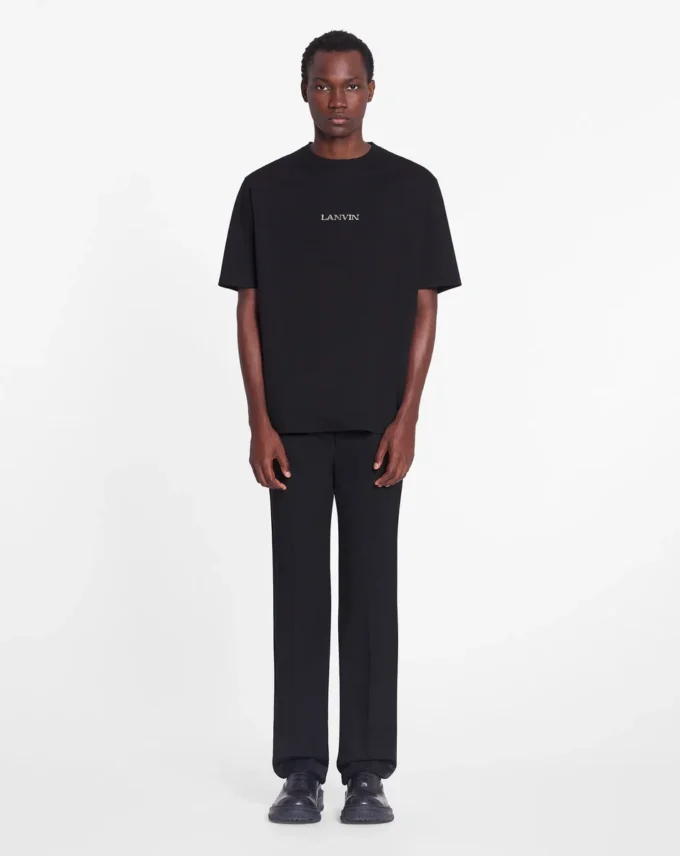 T-shirt unisex con logo Lanvin T-shirt unisex con logo Lanvin
