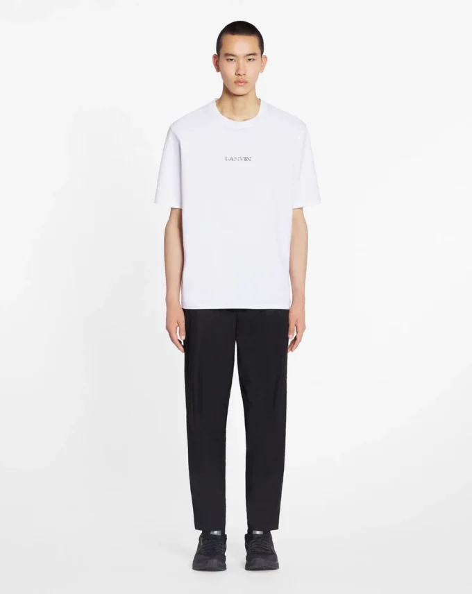 T-shirt unisex con logo Lanvin T-shirt unisex con logo Lanvin