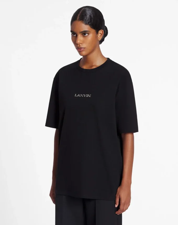 T-shirt unisex con logo Lanvin T-shirt unisex con logo Lanvin