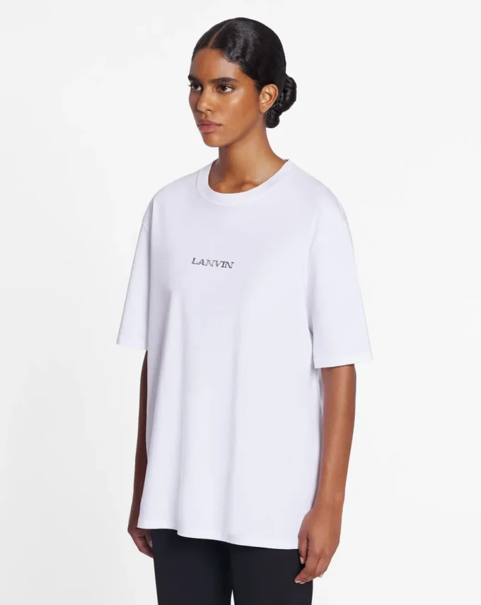 T-shirt unisex con logo Lanvin T-shirt unisex con logo Lanvin