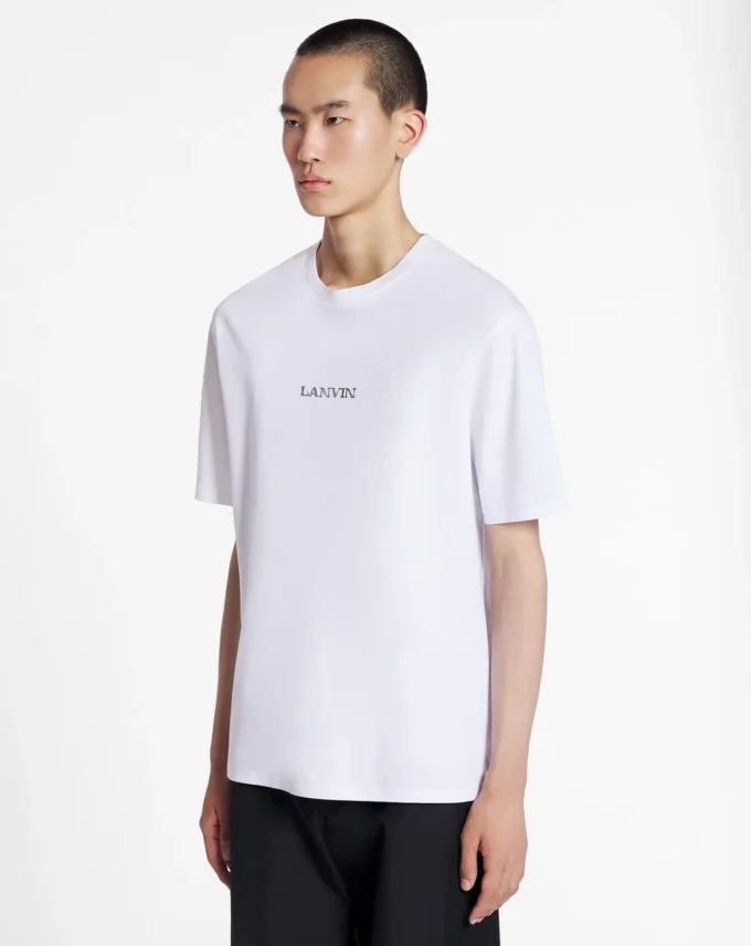 T-shirt unisex con logo Lanvin T-shirt unisex con logo Lanvin