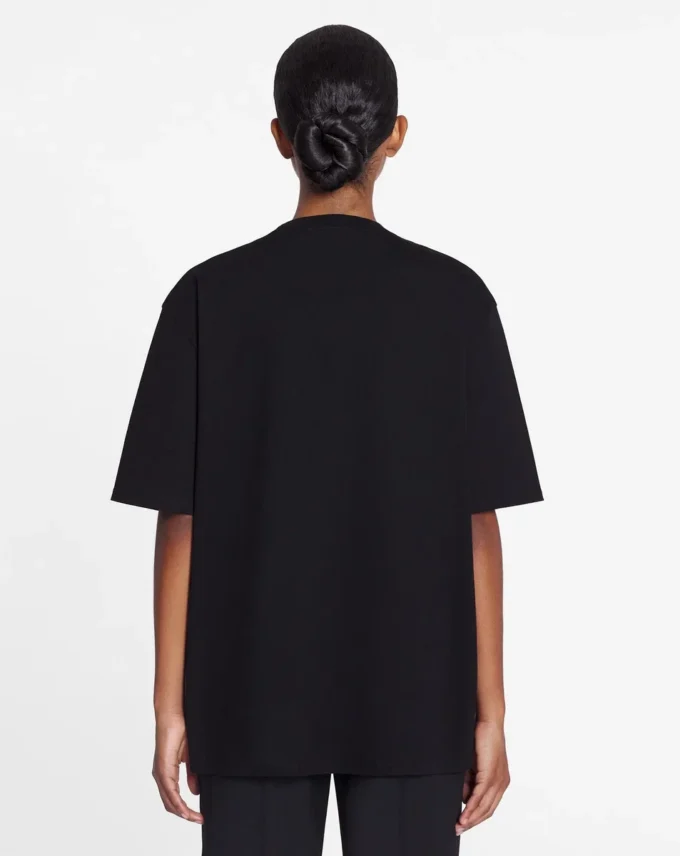 T-shirt unisex con logo Lanvin T-shirt unisex con logo Lanvin