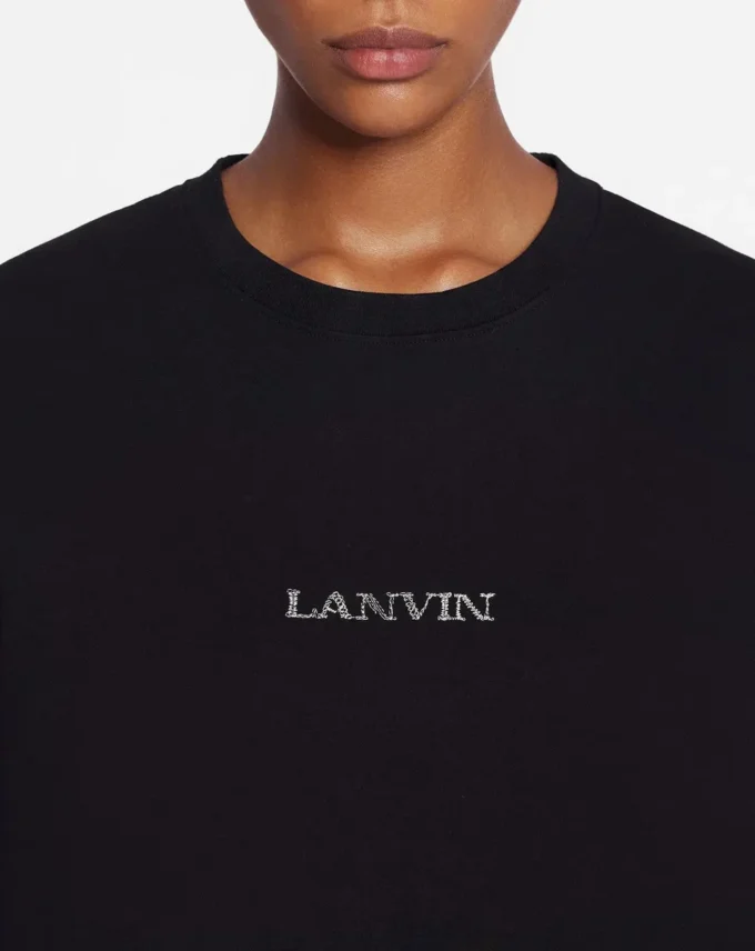 T-shirt unisex con logo Lanvin T-shirt unisex con logo Lanvin