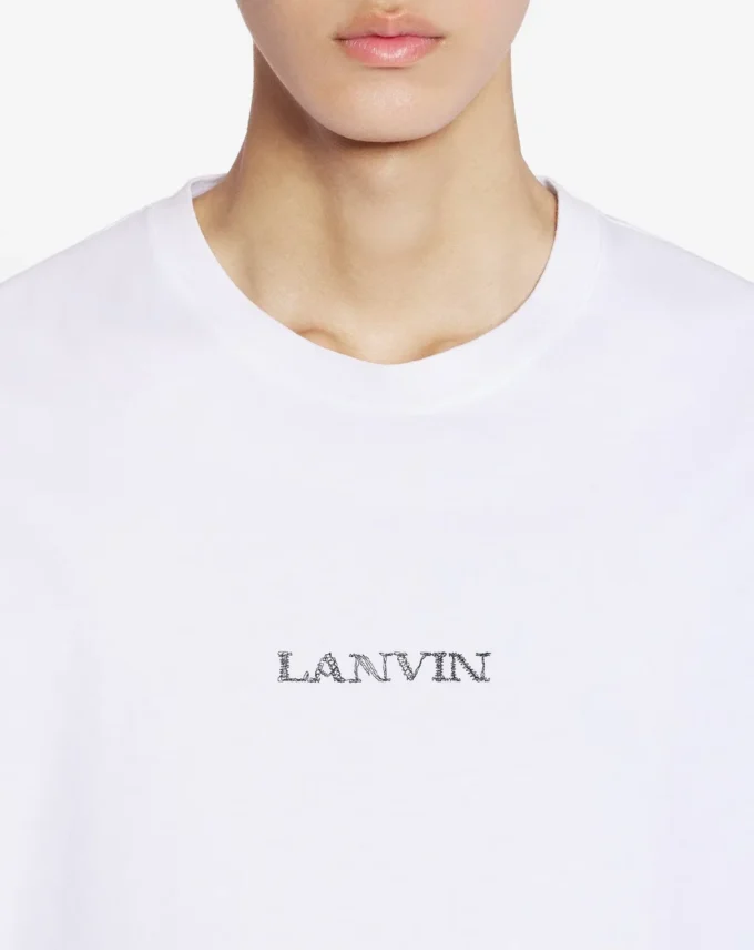 T-shirt unisex con logo Lanvin T-shirt unisex con logo Lanvin
