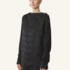 Top fluido in viscosa jacquard Top fluido in viscosa jacquard