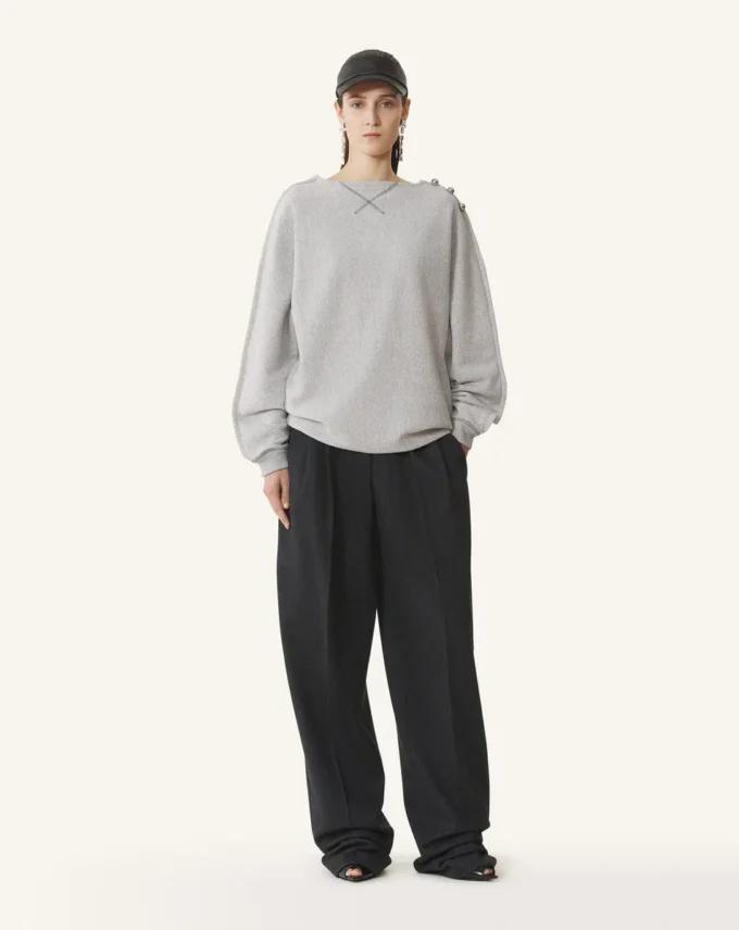 Top in jersey di cotone Top in jersey di cotone